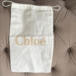 Chloé White Dust Bag